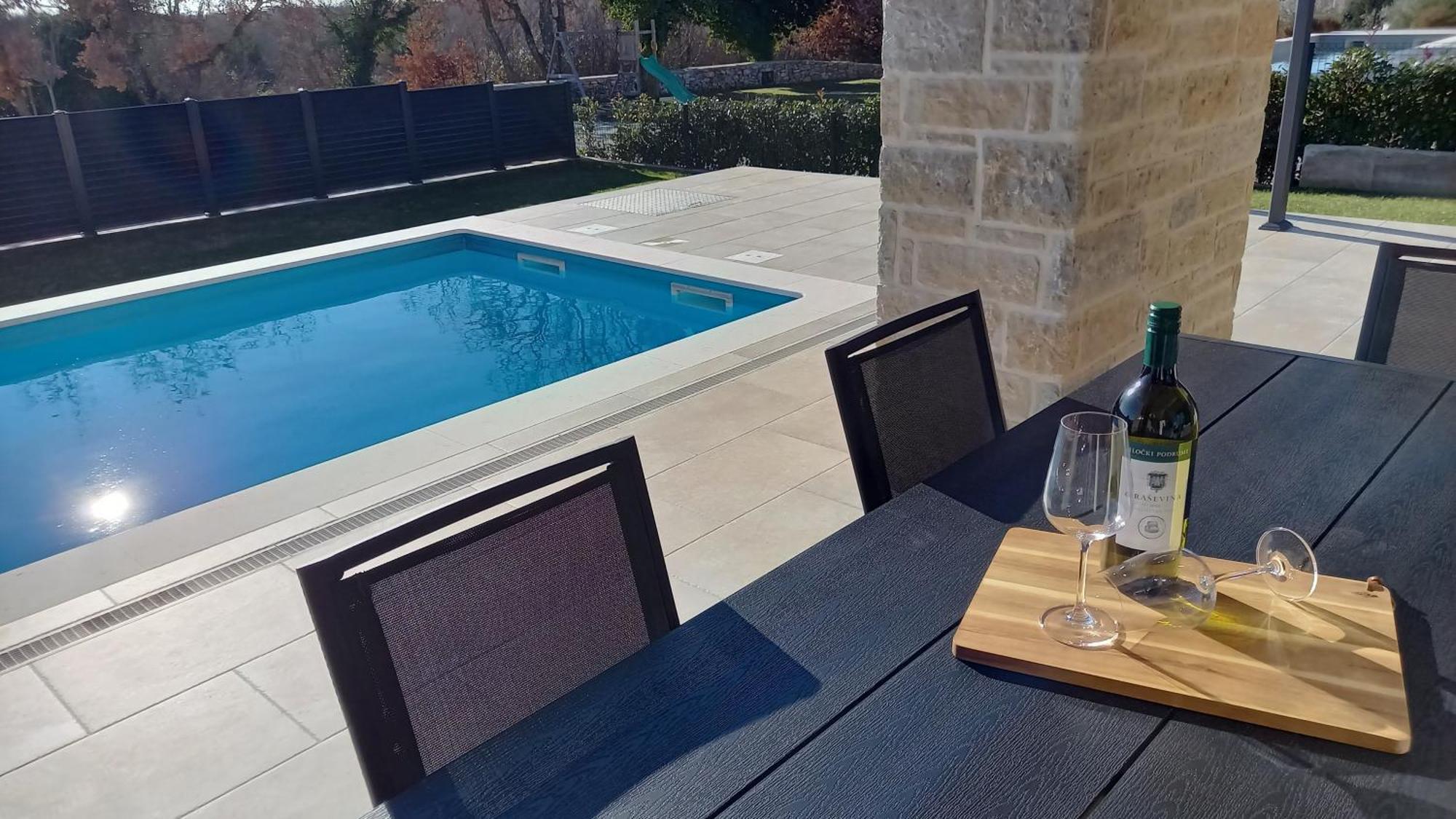 Villa Oskar Istrien Sveti Lovreč Pazenatički Kültér fotó