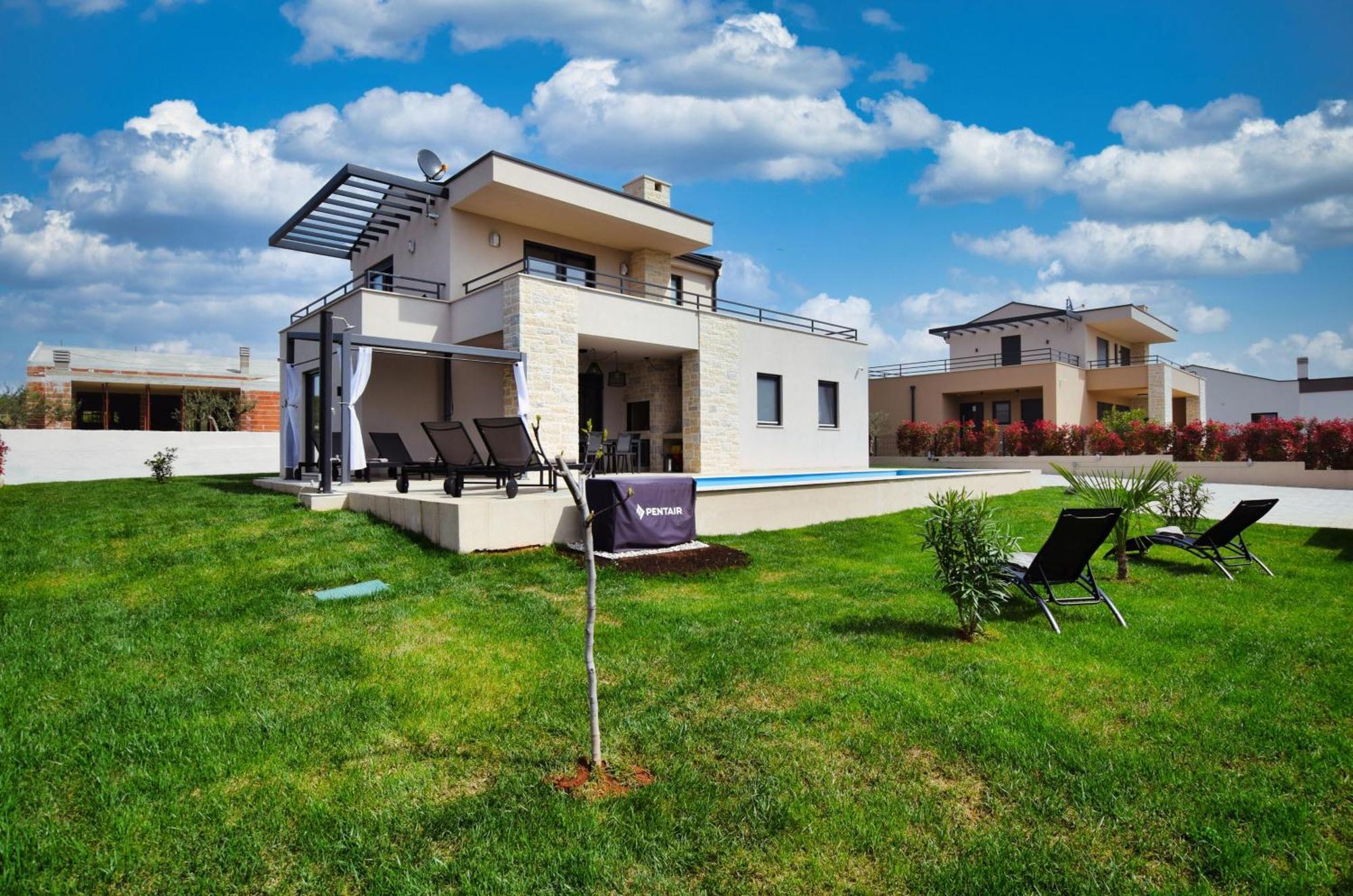 Villa Oskar Istrien Sveti Lovreč Pazenatički Kültér fotó