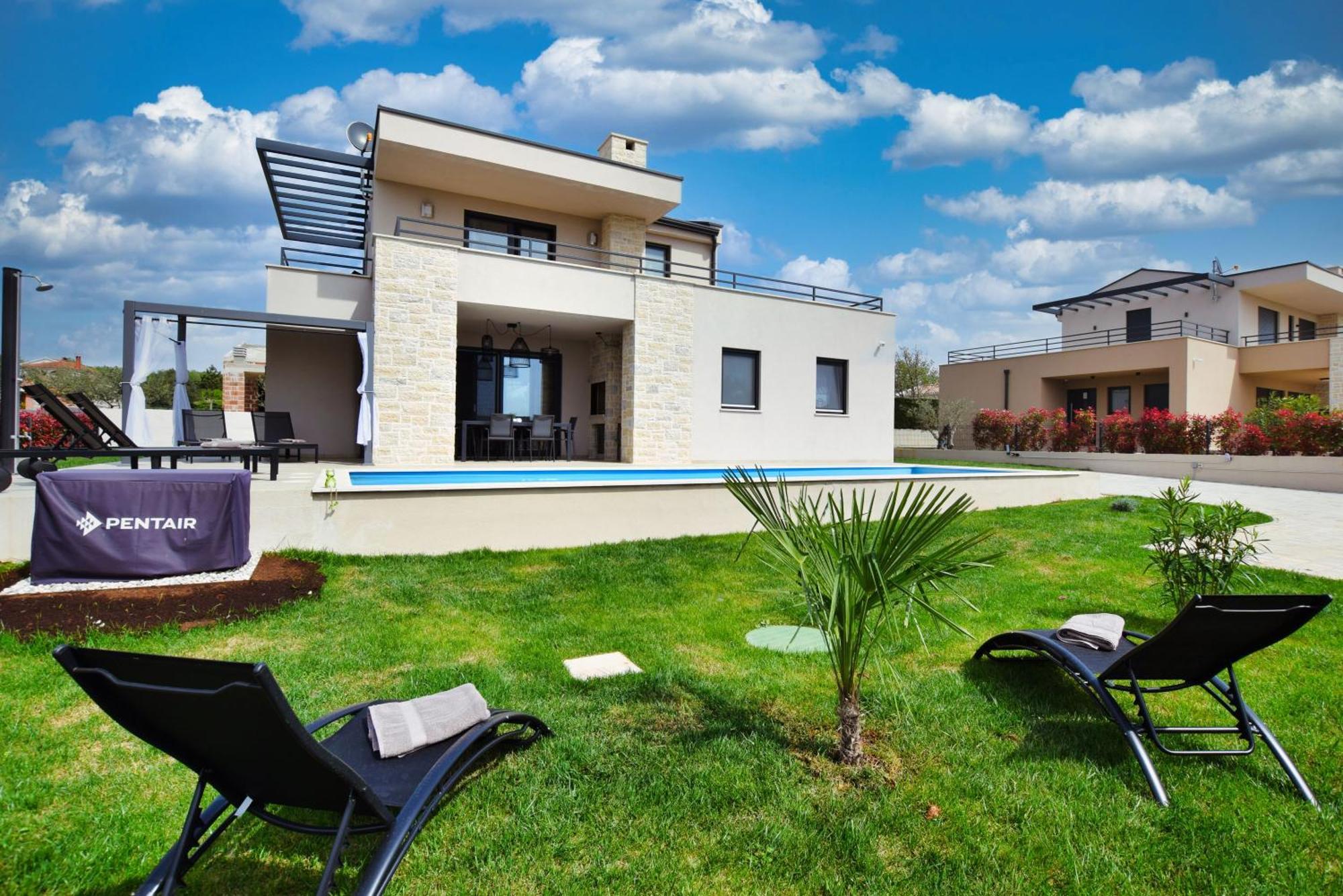 Villa Oskar Istrien Sveti Lovreč Pazenatički Kültér fotó