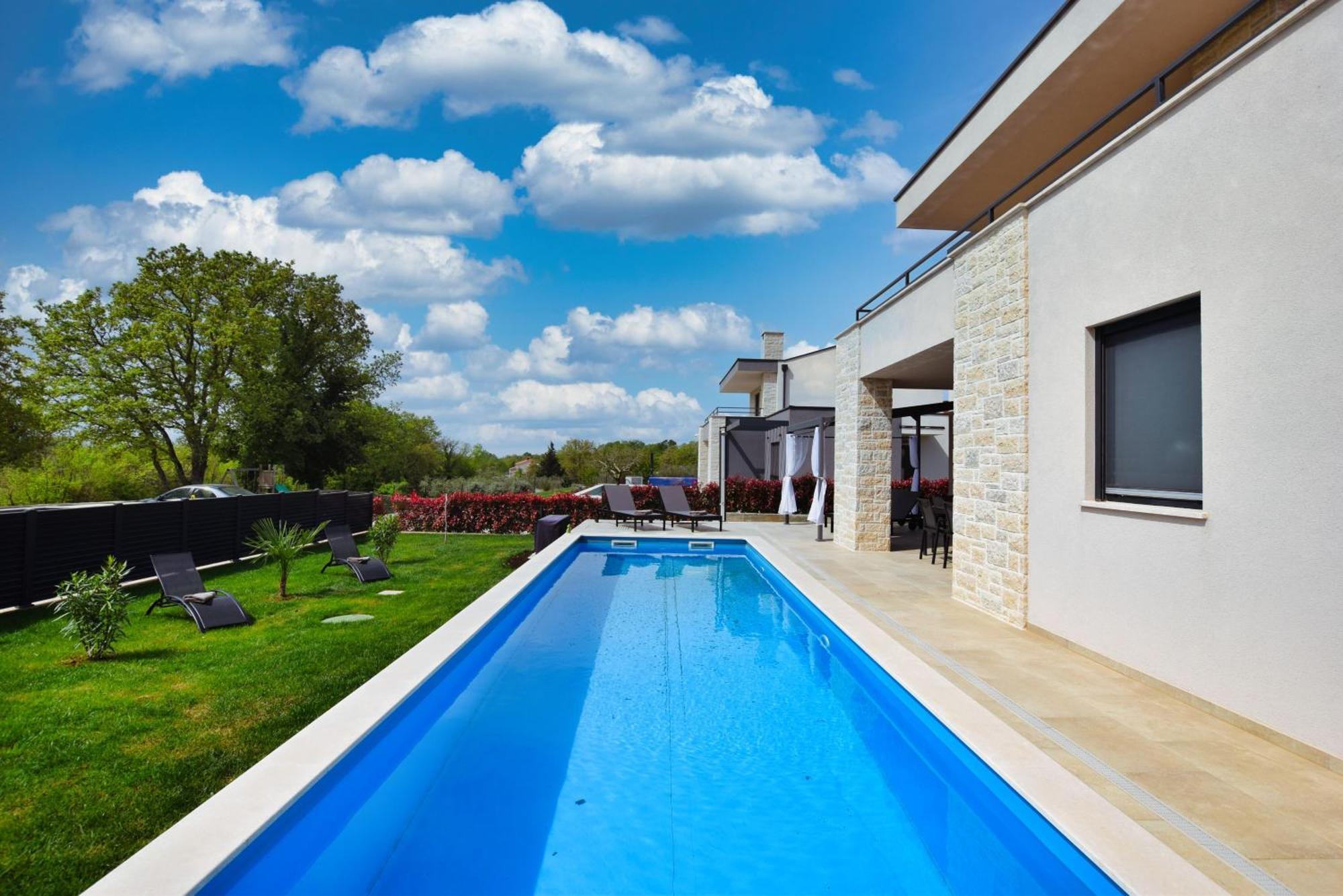 Villa Oskar Istrien Sveti Lovreč Pazenatički Kültér fotó