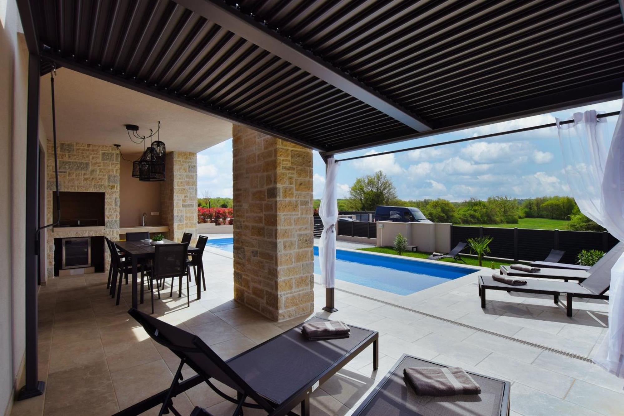Villa Oskar Istrien Sveti Lovreč Pazenatički Kültér fotó